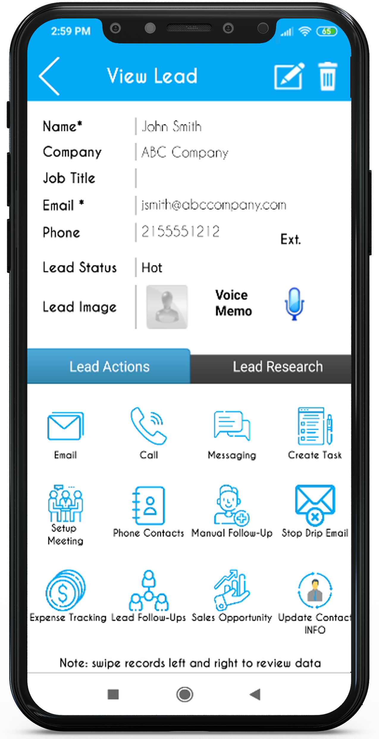 Leads Action